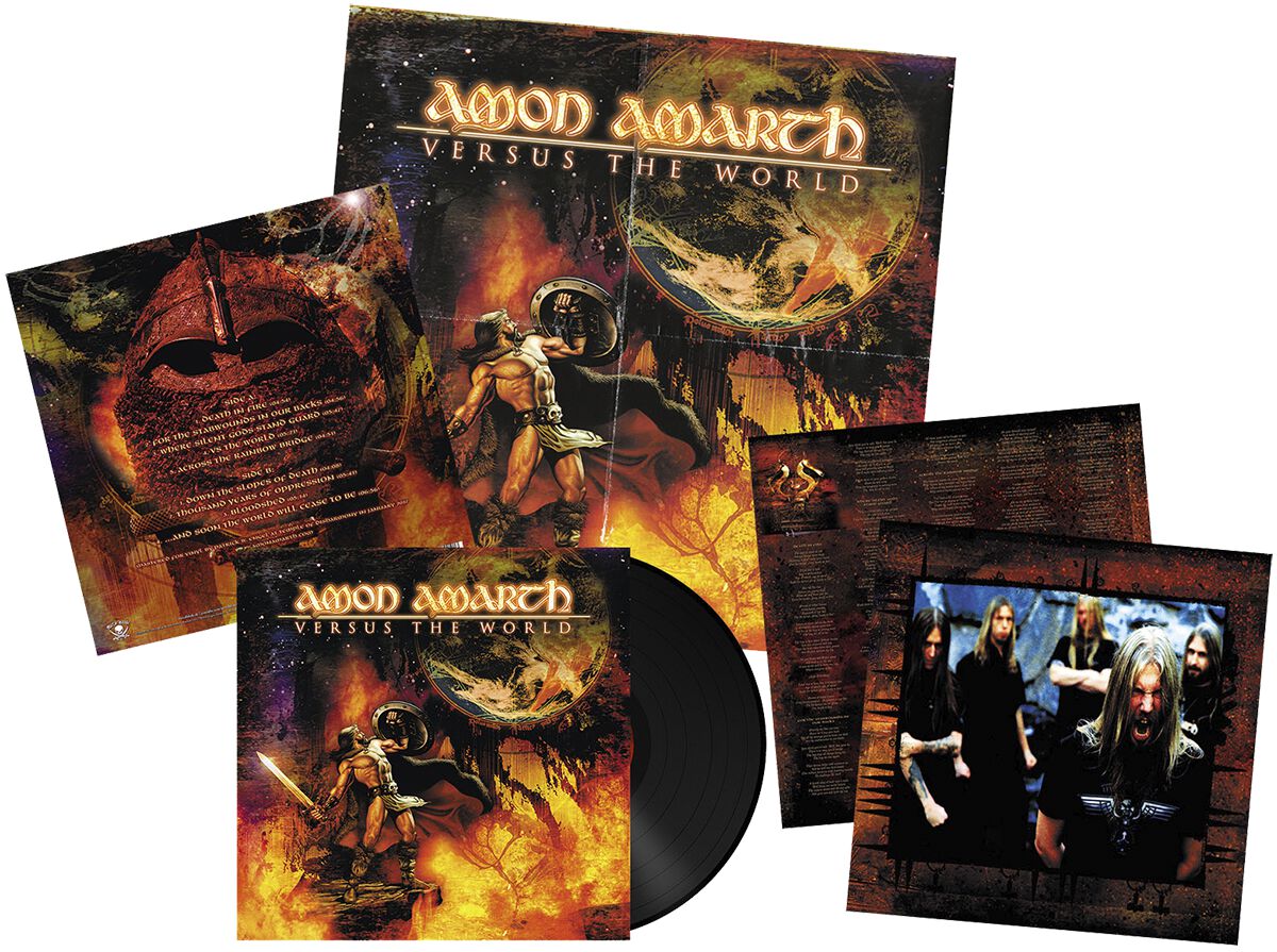 Amon Amarth Versus the world LP multicolor von Amon Amarth