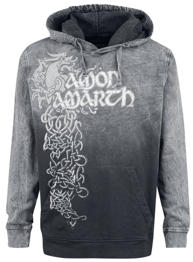 Amon Amarth Viking Horses Kapuzenpullover grau schwarz in XXL von Amon Amarth