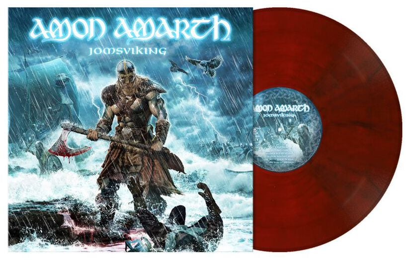 Jomsviking von Amon Amarth - LP (Coloured, Limited Edition, Re-Release, Standard) von Amon Amarth