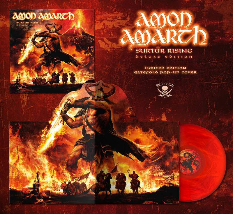 Surtur rising von Amon Amarth - LP (Coloured, Limited Edition, Re-Release, Standard) von Amon Amarth