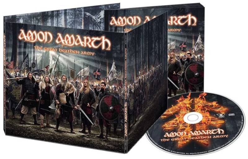 The great heathen army von Amon Amarth - CD (Digipak, Limited Edition) von Amon Amarth