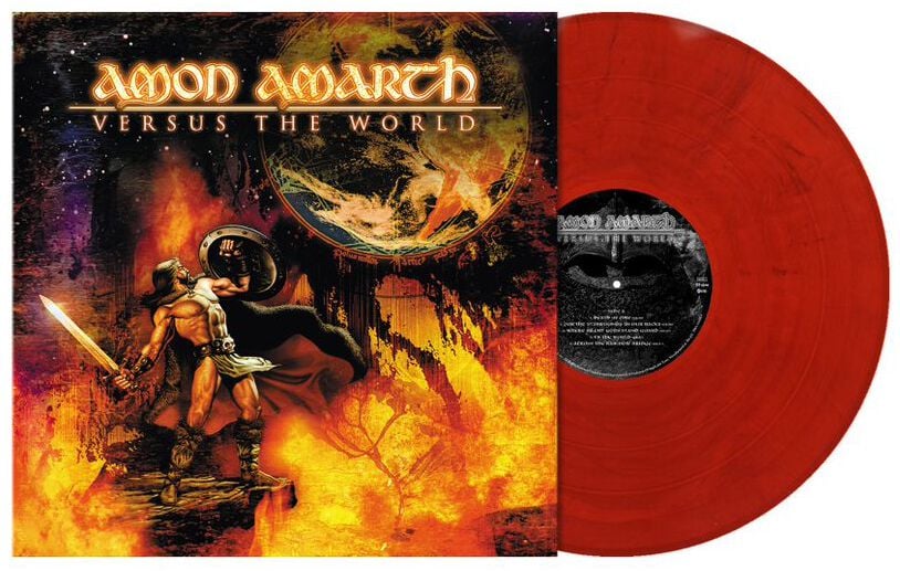 Versus the world von Amon Amarth - LP (Coloured, Limited Edition, Re-Release, Standard) von Amon Amarth