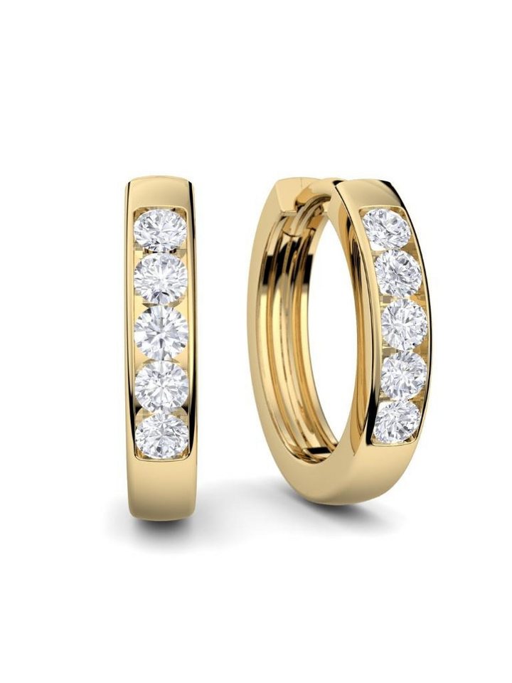 Amoonic Klappcreolen Creolen echt Silber Damen 925 klein Ohrringe nickelfrei Geschenk Frau (inkl. Schmucketui), Creolen in Silber, Gold oder Rosegold vergoldet Geschenk Freundin von Amoonic