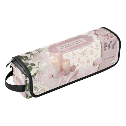 2-in-1-Haar-Werkzeug-Organizer mit herausnehmbarer, hitzebeständiger Matte, Aufbewahrungstasche für Glätteisen, Glätteisen, Lockenstäbe, französischer Barockstil, Poster, Reisezubehör, Poster im von Amooorous