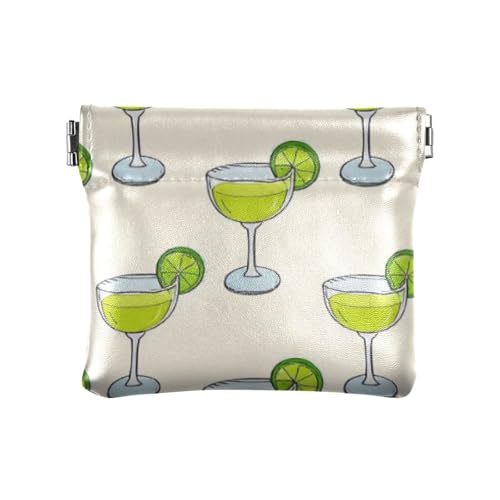 Amooorous Cocktail-Glas-Geldbörse für Damen, Leder, praktische Geldbörse für Kleingeld, Zitronengelb, Cocktailglas Zitrone, 1 size Amooorous Cocktail-Glas-Geldbörse für Damen, Leder, praktische Geldbörse für Kleingeld, Zitronengelb, Cocktailglas Zitrone, 1 size von Amooorous