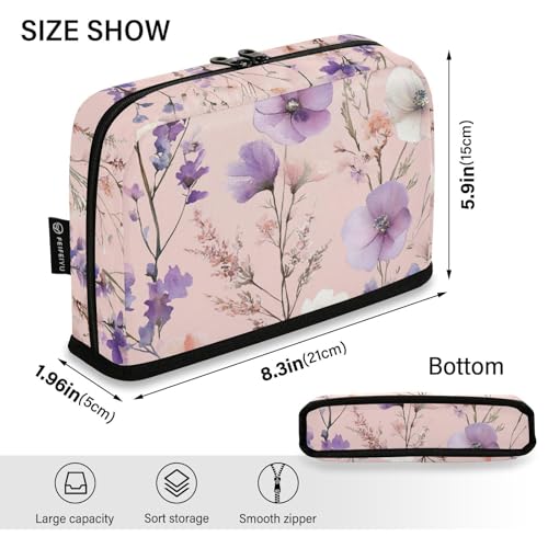 Amooorous Federmäppchen mit Blumenmuster, Pfirsichfarben, große Kapazität, Aufbewahrungstasche, Münzfächer für Teenager, Jungen, Schulbedarf, Cartucheras para adolescentes Amooorous Federmäppchen mit Blumenmuster, Pfirsichfarben, große Kapazität, Aufbewahrungstasche, Münzfächer für Teenager, Jungen, Schulbedarf, Cartucheras para adolescentes von Amooorous