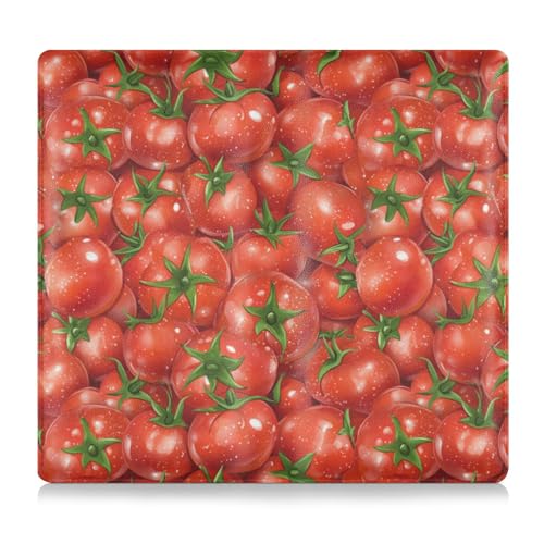 Amooorous Fresh Tomatoes Red Premium Leather Car Registration & Insurance Card Holder Prefect Car Essentials Wallet for Cards, Essential Document, Driver License Vehicle Paperwork von Amooorous