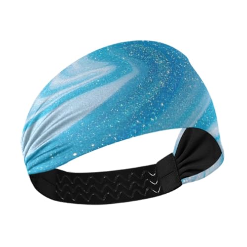 Amooorous Gefälschte glitzernde Marmor-Stirnbänder für Damen, kühlend, dehnbar, für Damen, für Sport, Fitnessstudio, Radfahren, Vendas para el pelo mujer von Amooorous