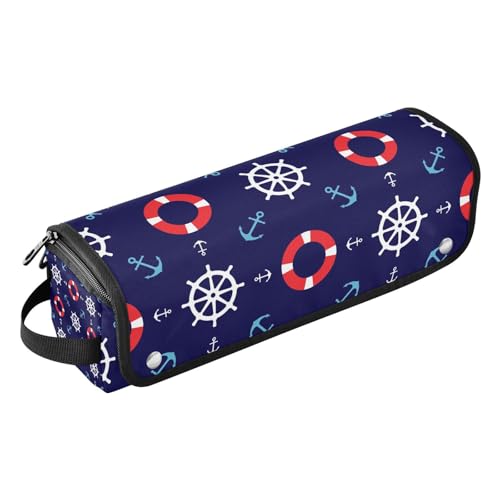 Amooorous Haarwerkzeug-Reisetasche für Frauen und hitzebeständige Matte, doppellagige Reise-Tragetasche für Glätteisen, Lockenstab, Haartrockner, Ruder, Ozeanblau, tragbare Reiseutensilien, Ruder von Amooorous