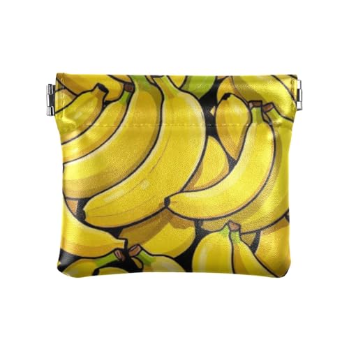 Amooorous Niedliche Geldbörse aus Leder mit Cartoon-Obst-Bananen-Motiv, niedlicher Schmuck für Damen, Niedliche Cartoon-Fruchtbanane, 1 size Amooorous Niedliche Geldbörse aus Leder mit Cartoon-Obst-Bananen-Motiv, niedlicher Schmuck für Damen, Niedliche Cartoon-Fruchtbanane, 1 size von Amooorous