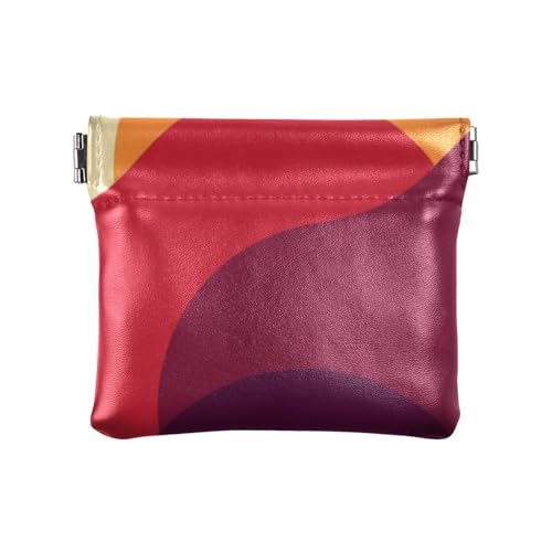 Amooorous Rotbraune Textur, Damen-Geldbörse aus Leder, wasserdicht, Schmuck für Damen, Rotbraune Textur, 1 size von Amooorous