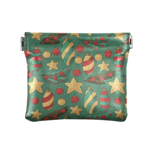 Amooorous Xmas Merry Christmas Damen Kleingeldbörse Leder Kleingeldbörse Einzigartige Bargeld Münzbörse für Frauen Mädchen, Xmas Merry Christmas, 1 size Amooorous Xmas Merry Christmas Damen Kleingeldbörse Leder Kleingeldbörse Einzigartige Bargeld Münzbörse für Frauen Mädchen, Xmas Merry Christmas, 1 size von Amooorous