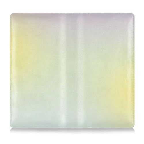 Auto-Registrierungsversicherung und Ausweishalter aus Leder mit Farbverlauf, Handschuhfach-Organizer für Führerschein, Karten und wichtige Dokumente von Amooorous