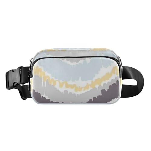 Bauchtasche mit buntem Design, geometrische Streifen, modische Bauchtasche für Damen und Herren, wasserdicht, Crossbody-Gürteltasche mit verstellbarem Riemen für Reisen, Laufen, Wandern, Buntes von Amooorous