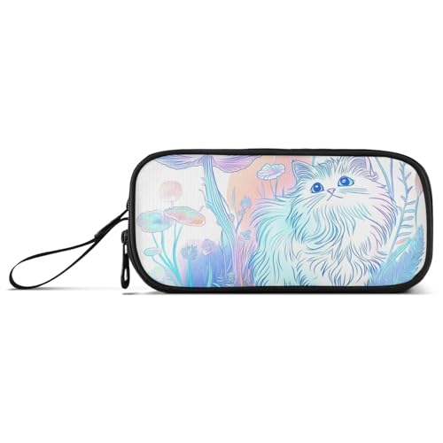 Beauty Ragdoll Cat Nylon-Federmäppchen mit großem Fassungsvermögen, Schreibwaren für Büro und Kinder von Amooorous