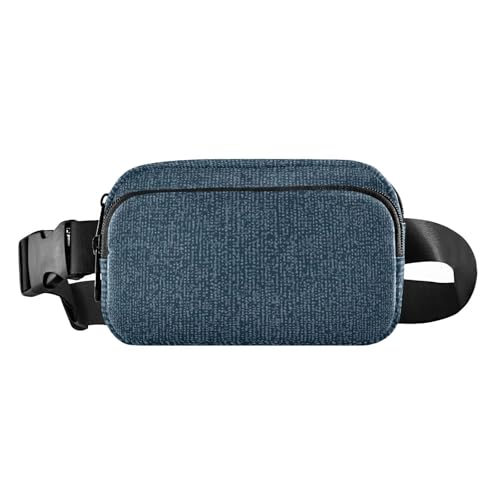 Blue Jeans modische Bauchtasche für Herren und Damen, kleine Croose-Body Geldbörse mit verstellbarem Riemen für Reisen, Urlaub, Laufen, Blue Jeans, 1 size Blue Jeans modische Bauchtasche für Herren und Damen, kleine Croose-Body Geldbörse mit verstellbarem Riemen für Reisen, Urlaub, Laufen, Blue Jeans, 1 size von Amooorous
