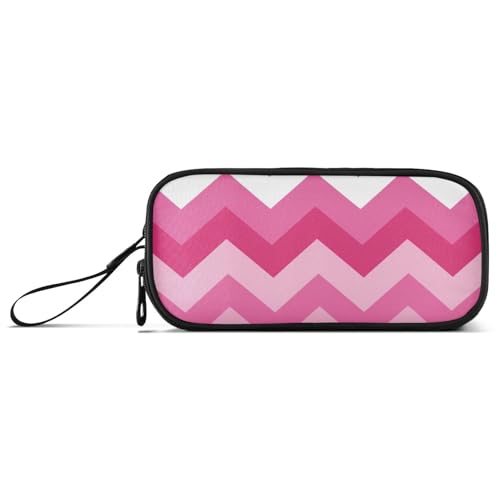 Blush Nylon-Federmäppchen, großes Fassungsvermögen, Netz, Stifteetui, Schulschreibwaren für adrette Schulmädchen von Amooorous