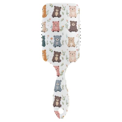 Bunte antistatische Bürsten mit Cartoon-Motiv für schwarze Frauen, Kopfhautmassage für kurzes Haar, mit ergonomischem Griff, Cepillo para cabello de mujer Bunte antistatische Bürsten mit Cartoon-Motiv für schwarze Frauen, Kopfhautmassage für kurzes Haar, mit ergonomischem Griff, Cepillo para cabello de mujer von Amooorous