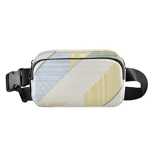 Buntes Design, Boho-Stil, niedliche Umhängetasche, Hüfttasche für Männer und Frauen, Mehrzweck-Umhängetasche, Gürteltasche mit verstellbarem Riemen für Reisen, Urlaub, Laufen, Farbenfrohes Design im von Amooorous