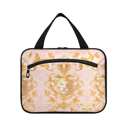 Cartoon-Hängetasche mit niedlichem Tiger-Motiv, für Herren, mit Haken, Designerbedarf, Snack-Tasche für Reisende, Bolsas de Maquillaje para Mujer L von Amooorous