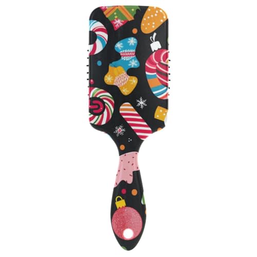 Christmas Candy Antistatische Langhaarbürste für dünner werdendes Haar mit ergonomischem Griff, Cepillo para cabello rizado Christmas Candy Antistatische Langhaarbürste für dünner werdendes Haar mit ergonomischem Griff, Cepillo para cabello rizado von Amooorous