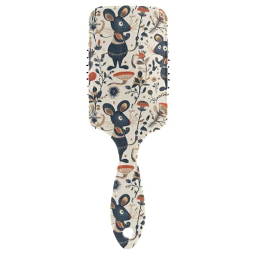 Fairy Tale Niedliche Rattenbürste für dickes Haar, für Frauen, Nass- und Trockenbürste für Haarausfall, mit ergonomischem Griff, cepillo para cabello Fairy Tale Niedliche Rattenbürste für dickes Haar, für Frauen, Nass- und Trockenbürste für Haarausfall, mit ergonomischem Griff, cepillo para cabello von Amooorous