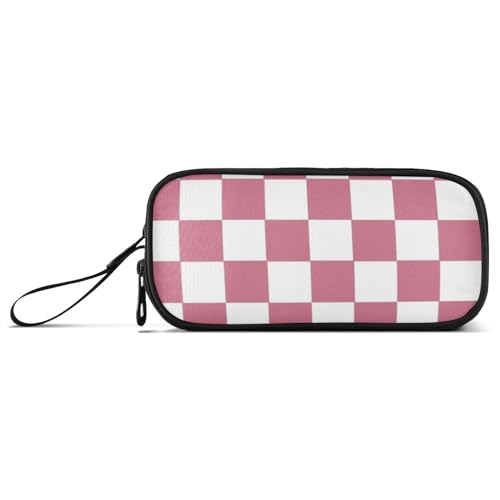 Federmäppchen aus Nylon für Kinder, großes Fassungsvermögen, Reißverschluss, Schreibwaren für College-Männer von Amooorous