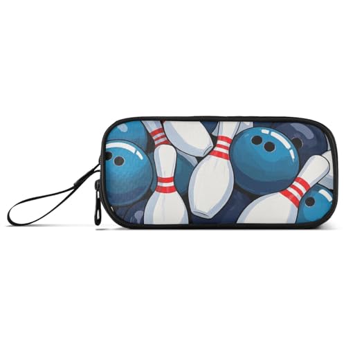 Federmäppchen mit Cartoon-Sportmotiv, Nylon, großes Fassungsvermögen, Federmäppchen für Teenager, Mädchen, Schreibwaren-Organizer für Mittelschule, Jugendliche von Amooorous