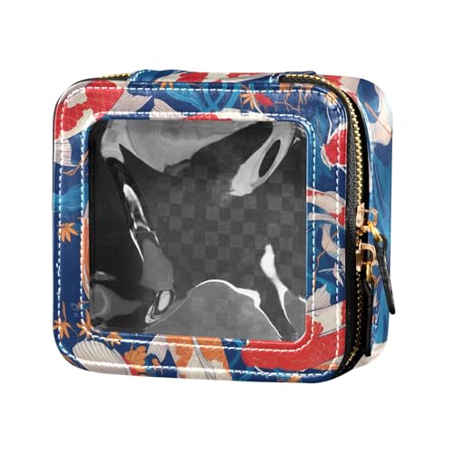 Goldfish Lucky Japanische Make-up-Tasche für Geldbörse, Reise-Kulturbeutel, Hautpflege-Tasche für Reisen von Amooorous