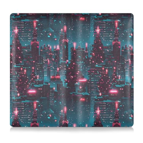 Jingle Bells for Christmas Premium Leder Auto Zulassung und Versicherung Halter LKW Zubehör für Karten Essential Document Führerschein von Amooorous