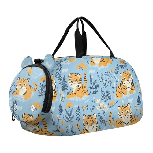 Kinder-Reisetasche mit Schuhfach, großes Fassungsvermögen, für Reisen, Sport, Fitness und Workout Kinder-Reisetasche mit Schuhfach, großes Fassungsvermögen, für Reisen, Sport, Fitness und Workout von Amooorous