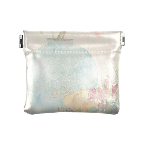 Kleine Geldbörse mit chinesischer Tuschemalerei in Khaki, Leder, ausgefallene Make-up-Tasche, Wechselgeldbörse für Männer und Frauen, Chinesische Tuschemalerei in Khaki, 1 size Kleine Geldbörse mit chinesischer Tuschemalerei in Khaki, Leder, ausgefallene Make-up-Tasche, Wechselgeldbörse für Männer und Frauen, Chinesische Tuschemalerei in Khaki, 1 size von Amooorous