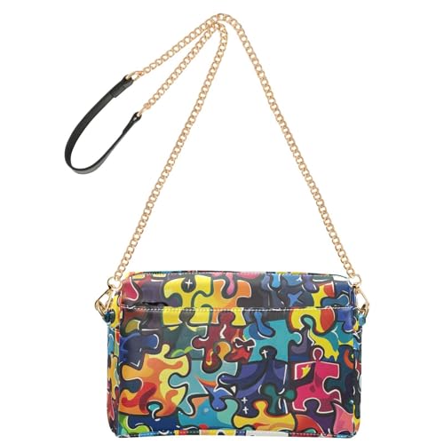 Kleine Umhängetasche mit Cartoon-Motiv, veganes Leder, modische Geldbörsen, wasserdicht, Schultertasche, Crossover-Tasche von Amooorous