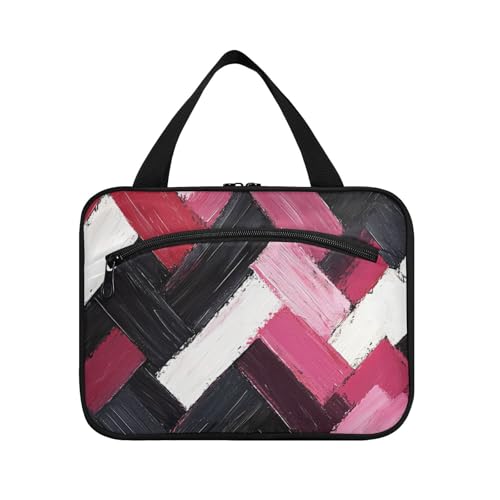 Kosmetiktasche zum Aufhängen mit Ölgemälde, für Damen, mit Haken, erweiterbare Designer-Kulturbeutel für Mutter, Camping, Organizador de maquillaje para L Kosmetiktasche zum Aufhängen mit Ölgemälde, für Damen, mit Haken, erweiterbare Designer-Kulturbeutel für Mutter, Camping, Organizador de maquillaje para L von Amooorous