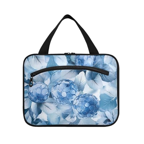 Kulturbeutel zum Aufhängen, Motiv: Frohe Weihnachten, mit Haken, Designerbedarf, große Kapazität, Make-up-Tasche für Damen, Badezimmer, Bolsas de Maquillaje para Mujer L von Amooorous