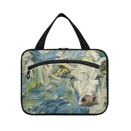 Kulturbeutel zum Aufhängen, Reisegröße, mit Haken, faltbar, zum Aufhängen, Kulturbeutel für wichtige Dinge für Frauen, Arbeit, Brochas, Maquillaje L von Amooorous