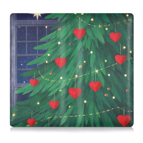 Love Green Merry Christmas Tree Leder Auto Versicherung und Zulassungskartenhalter Brieftasche Zubehör Etui für Karten, wesentliche Dokumente, Führerschein, Love Green Merry Christmas Tree, 1 size Love Green Merry Christmas Tree Leder Auto Versicherung und Zulassungskartenhalter Brieftasche Zubehör Etui für Karten, wesentliche Dokumente, Führerschein, Love Green Merry Christmas Tree, 1 size von Amooorous