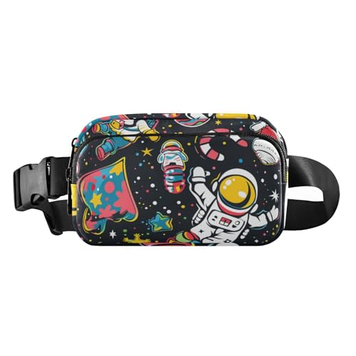 Lustige Weihnachts-Gürteltasche für Damen und Herren, wasserdicht, mit verstellbarem Gurt, für Reisen, Laufen, Wandern, Lustige Weihnachten., 1 size von Amooorous