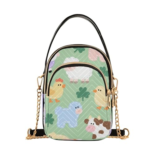 Modische Umhängetasche aus Leder mit mehreren Taschen für Damen für die Arbeit von Amooorous