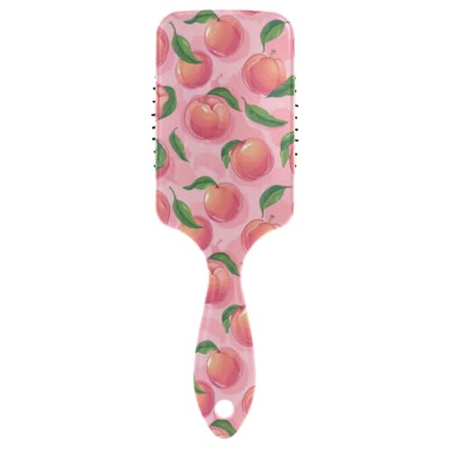 Niedliche Cartoon-Haarbürste für Herren, Kopfhautmassage für dickes Haar mit ergonomischem Griff, Pfirsichrosa Niedliche Cartoon-Haarbürste für Herren, Kopfhautmassage für dickes Haar mit ergonomischem Griff, Pfirsichrosa von Amooorous