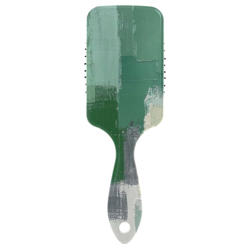 Niedliche Haarbürste für Herren, Kopfmassagegerät für nasses Haar mit ergonomischem Griff, Grün / Weiß / Grau Niedliche Haarbürste für Herren, Kopfmassagegerät für nasses Haar mit ergonomischem Griff, Grün / Weiß / Grau von Amooorous