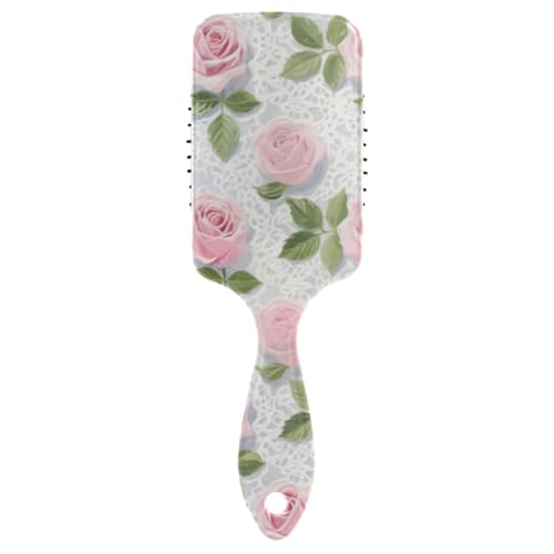 Rosa Spitze Rose Blumen glatte Bürsten für schwarze Frauen entworfen Kopfhaut Massagegerät für nasses Haar mit ergonomischem Griff cepillo para cabello rizado Rosa Spitze Rose Blumen glatte Bürsten für schwarze Frauen entworfen Kopfhaut Massagegerät für nasses Haar mit ergonomischem Griff cepillo para cabello rizado von Amooorous