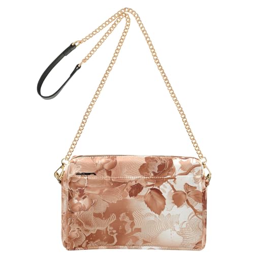 Schultertasche für Damen, einfarbiger Hintergrund, modisch, veganes Leder, Cross-Body-Tasche, Reißverschluss, Schultertasche, Crossover-Tasche von Amooorous