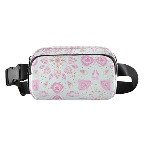 Summer Simple Boho Pastell Cute Fanny Pack Waist Bag for Men Women Mini Chest Bag Belt Bag with Adjustable Strap for Shopping Sports Work von Amooorous