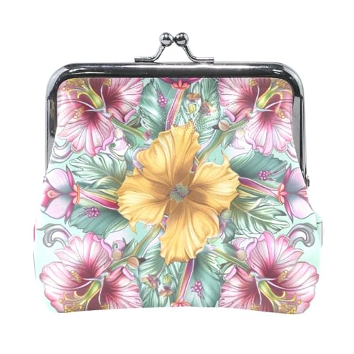 Trendige Geldbörse im Boho-Stil, bunte Blumen, kleine Leder-Münzgeldbörse, einzigartiger Schmuck-Organizer für Männer und Frauen Trendige Geldbörse im Boho-Stil, bunte Blumen, kleine Leder-Münzgeldbörse, einzigartiger Schmuck-Organizer für Männer und Frauen von Amooorous