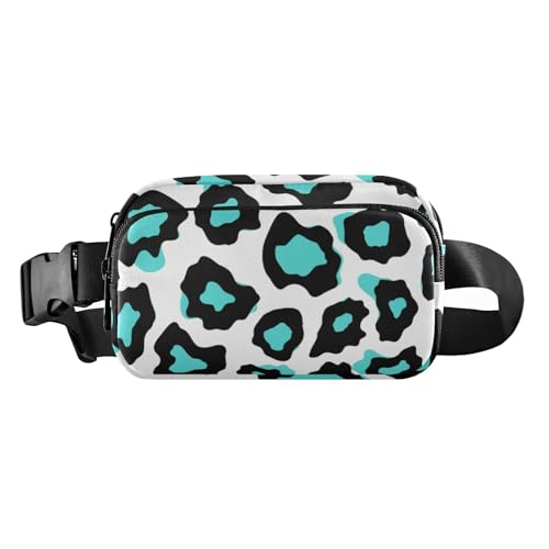 Vleopard trendige Crossbody-Tasche für Damen und Herren, kleine Umhängetasche mit verstellbarem Riemen für Reisen, Urlaub, Laufen, Vleopard-Punkte, 1 size von Amooorous
