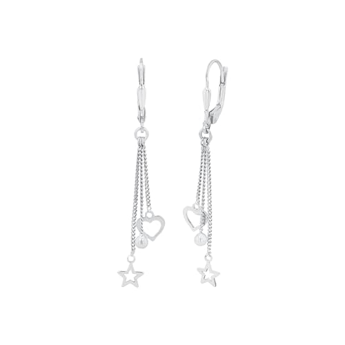 Amor Ohrhänger für Damen, 925 Sterling Silber von Amor