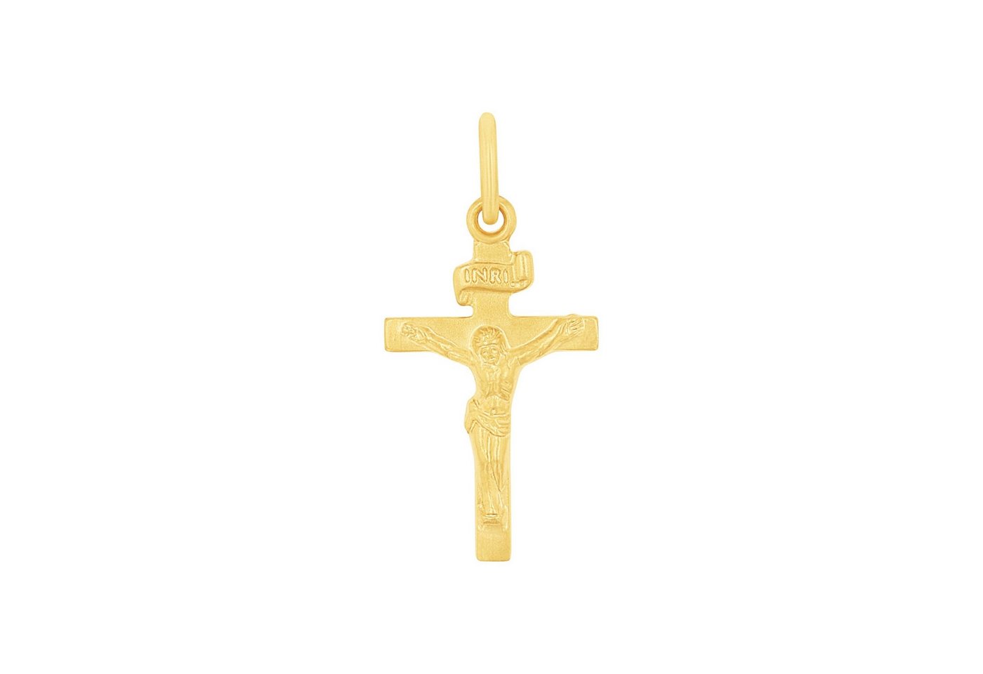 Amor Anhänger Set für Damen und Herren, Unisex, Gold 375, Kreuz mit Corpus (1-tlg) von Amor