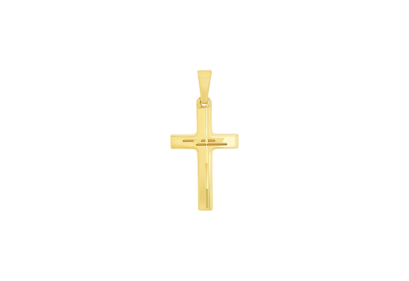 Amor Anhänger Set für Damen, Gold 585, Kreuz (1-tlg) von Amor