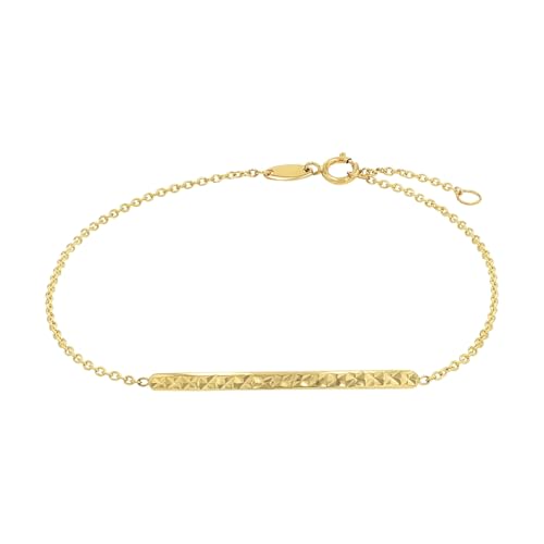 Amor Armband Damen Armschmuck, 17+2 cm, Gold, Kommt in Schmuck Geschenk Box, 2019976 von Amor